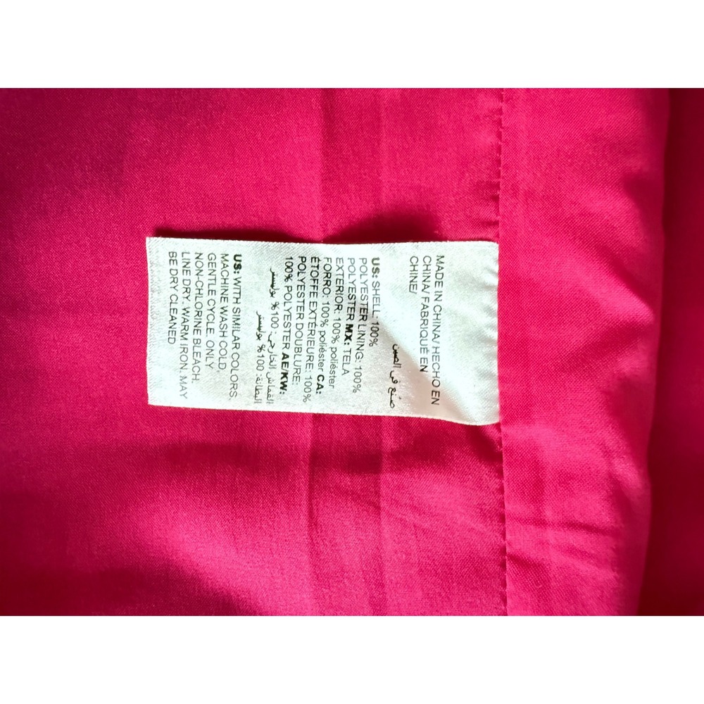 WHBM Pink Cream Houndstooth Plaid‎ Mini Pencil Boot Skirt 8 - Picture 7 of 8